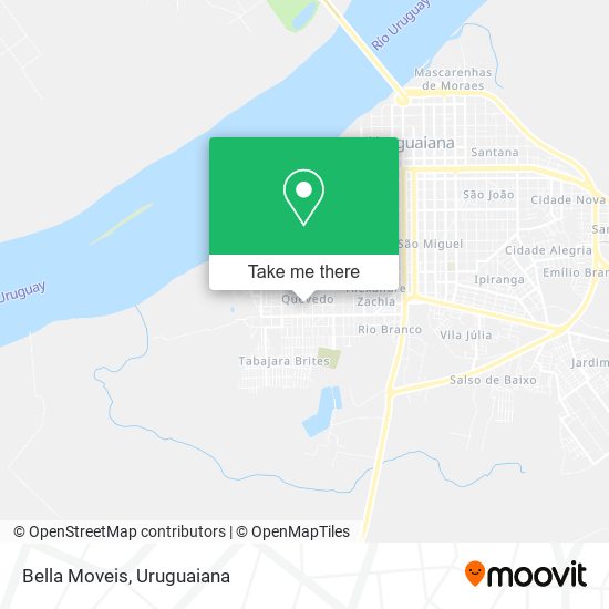 Bella Moveis map