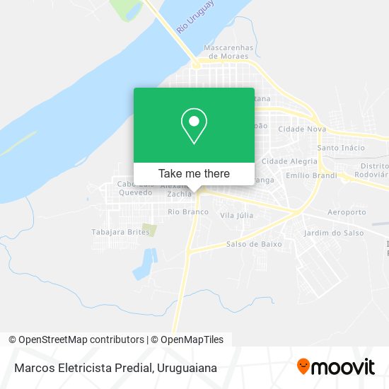 Mapa Marcos Eletricista Predial