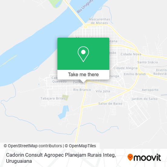 Cadorin Consult Agropec Planejam Rurais Integ map