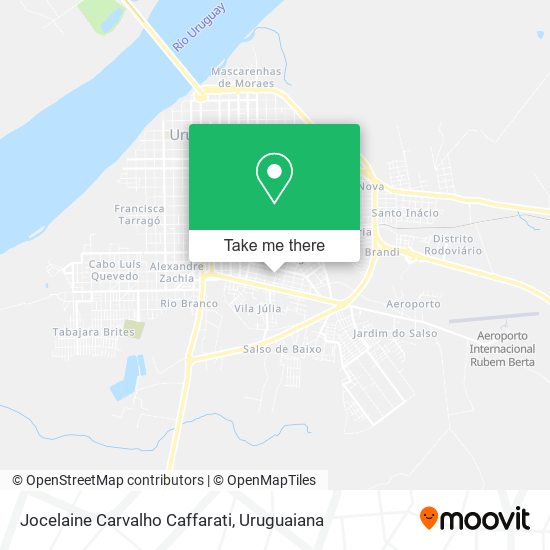 Jocelaine Carvalho Caffarati map