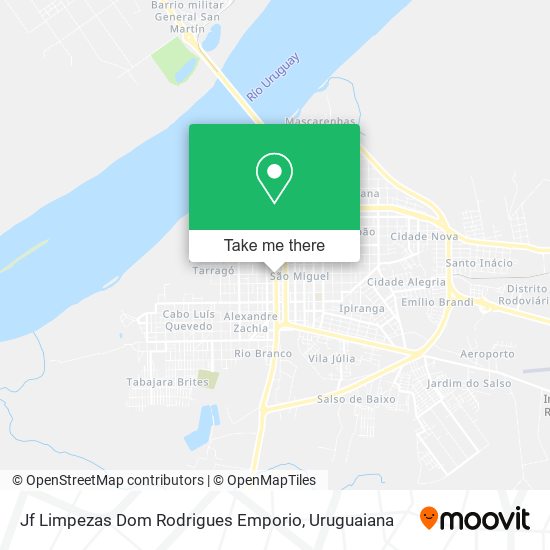 Jf Limpezas Dom Rodrigues Emporio map