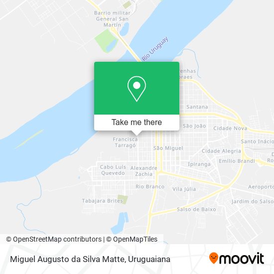 Mapa Miguel Augusto da Silva Matte