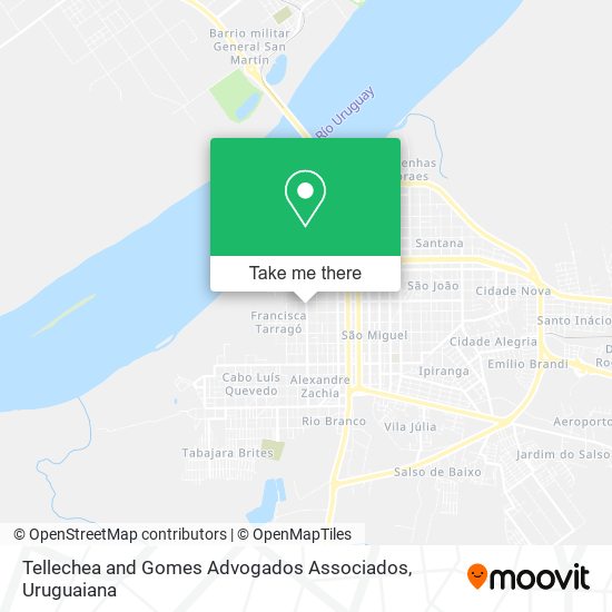 Tellechea and Gomes Advogados Associados map