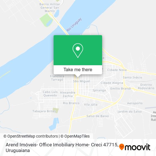 Arend Imóveis- Office Imobiliary Home- Creci 47715 map