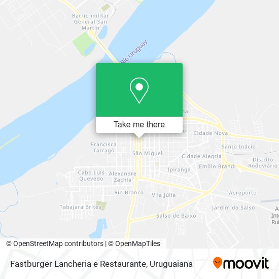 Fastburger Lancheria e Restaurante map