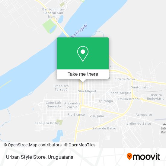 Urban Style Store map