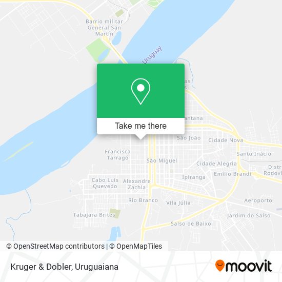 Mapa Kruger & Dobler