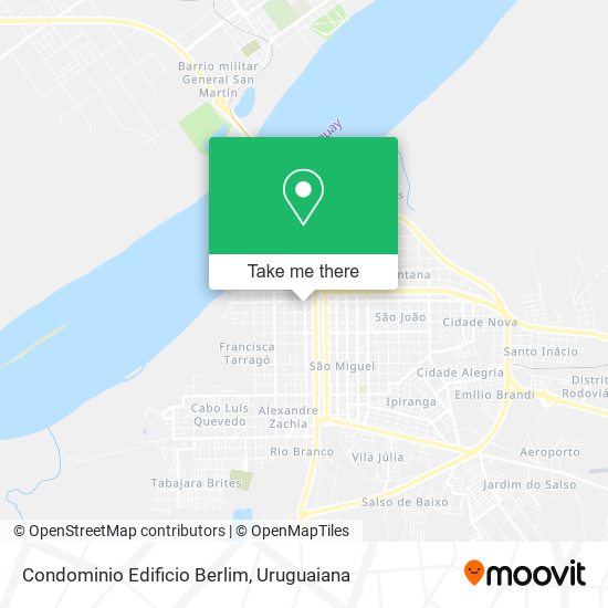 Mapa Condominio Edificio Berlim