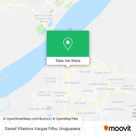 Daniel Vilanova Vargas Filho map