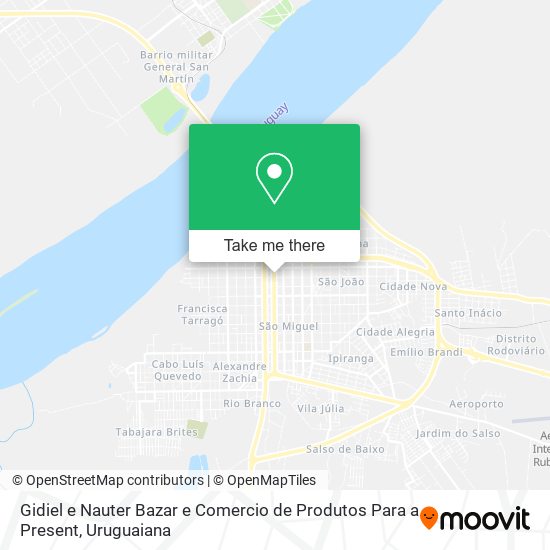 Gidiel e Nauter Bazar e Comercio de Produtos Para a Present map