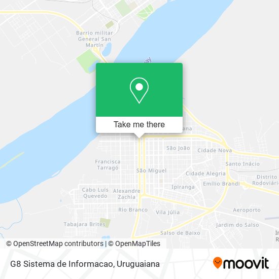 G8 Sistema de Informacao map