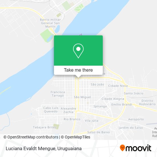 Mapa Luciana Evaldt Mengue
