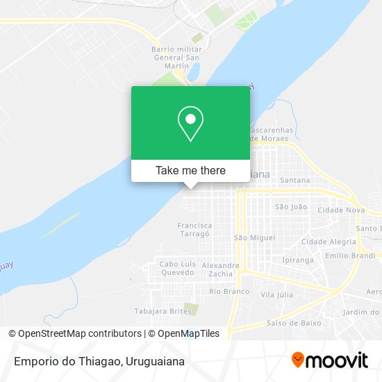 Emporio do Thiagao map