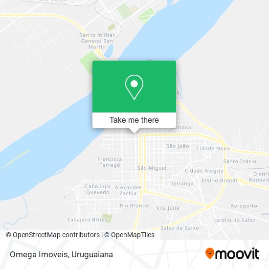 Mapa Omega Imoveis