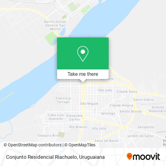 Conjunto Residencial Riachuelo map