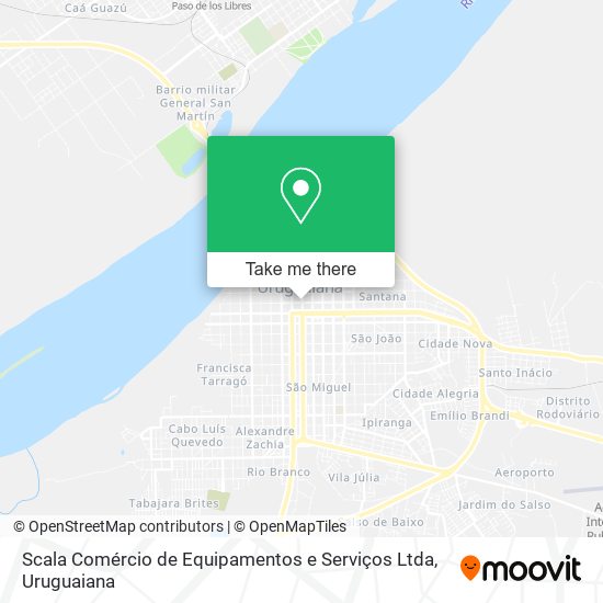 Scala Comércio de Equipamentos e Serviços Ltda map
