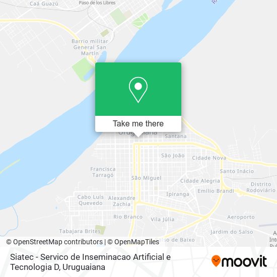 Siatec - Servico de Inseminacao Artificial e Tecnologia D map