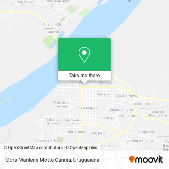 Dora Marilene Motta Candia map