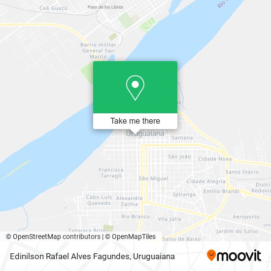 Mapa Edinilson Rafael Alves Fagundes