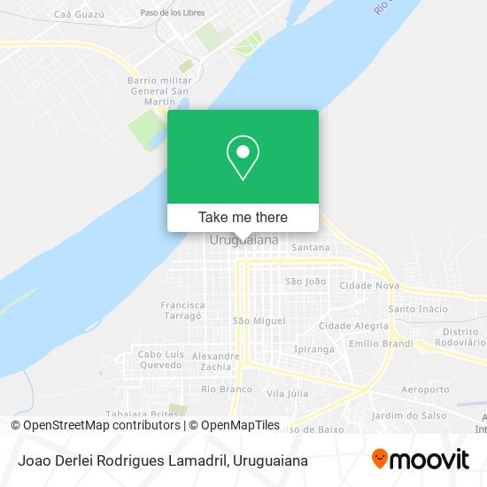 Mapa Joao Derlei Rodrigues Lamadril