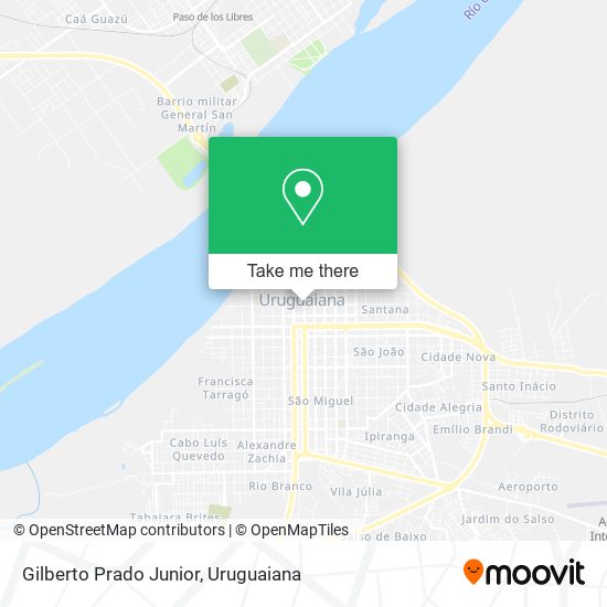 Mapa Gilberto Prado Junior