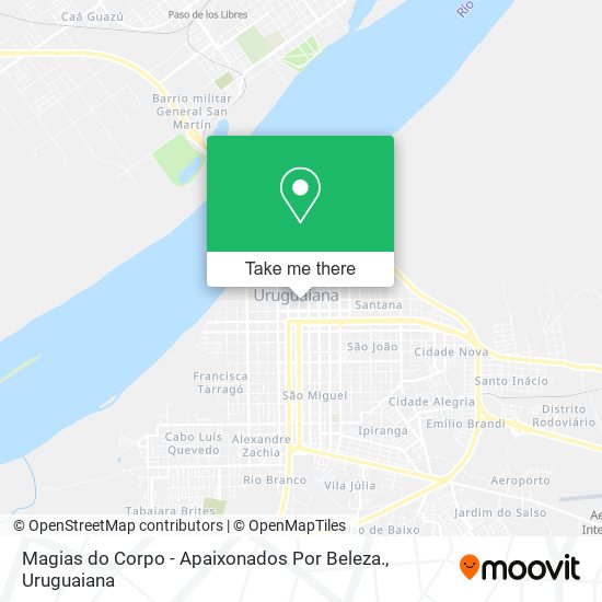 Magias do Corpo - Apaixonados Por Beleza. map