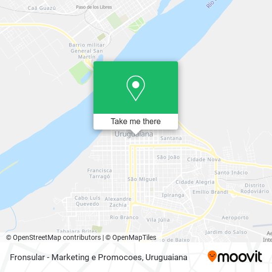 Mapa Fronsular - Marketing e Promocoes