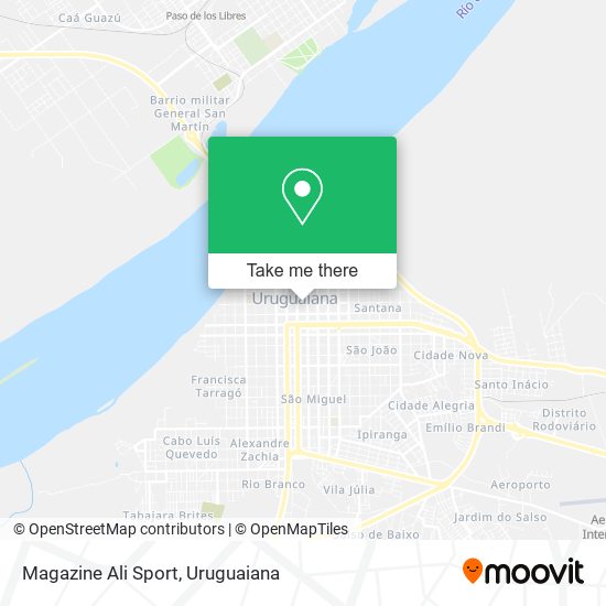 Magazine Ali Sport map