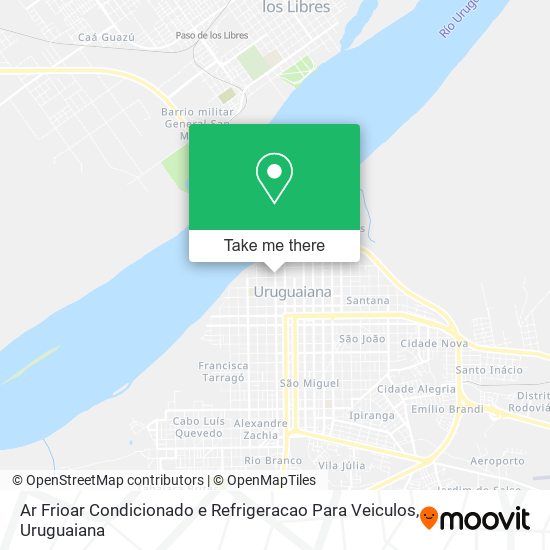 Mapa Ar Frioar Condicionado e Refrigeracao Para Veiculos