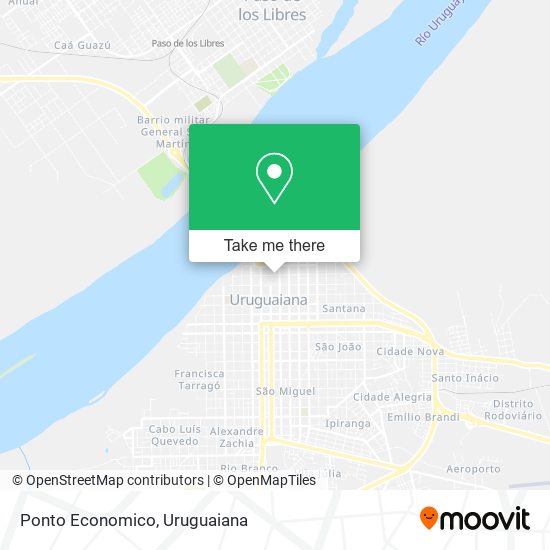 Ponto Economico map