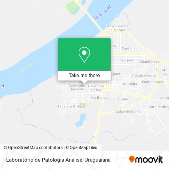 Mapa Laboratório de Patologia Análise