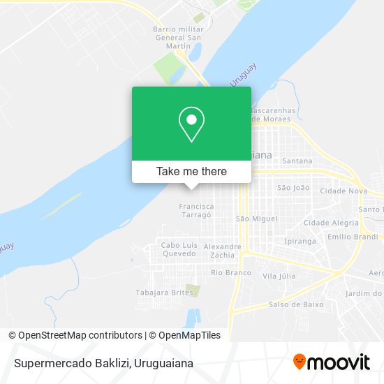 Mapa Supermercado Baklizi