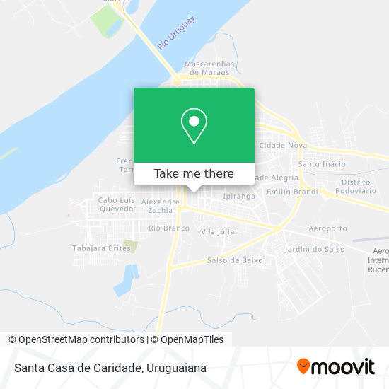 Santa Casa de Caridade map