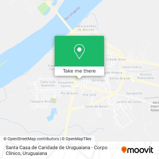 Santa Casa de Caridade de Uruguaiana - Corpo Clínico map