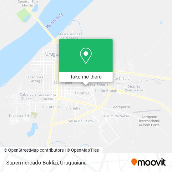 Mapa Supermercado Baklizi