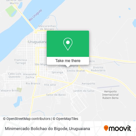 Minimercado Bolichao do Bigode map