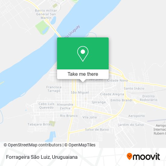 Mapa Forrageira São Luiz