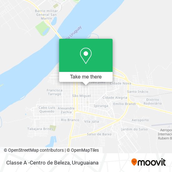 Classe A -Centro de Beleza map