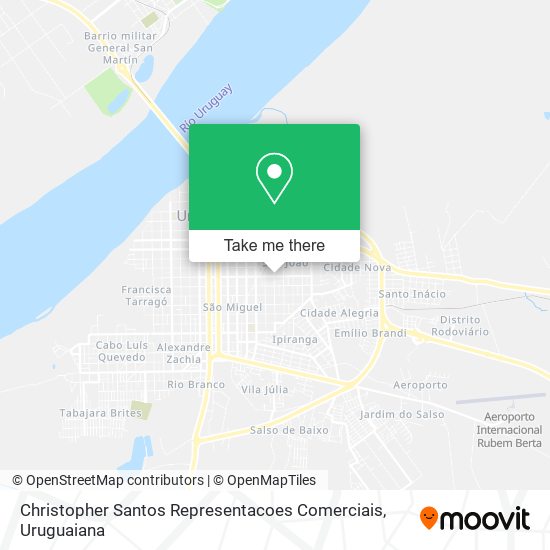 Mapa Christopher Santos Representacoes Comerciais