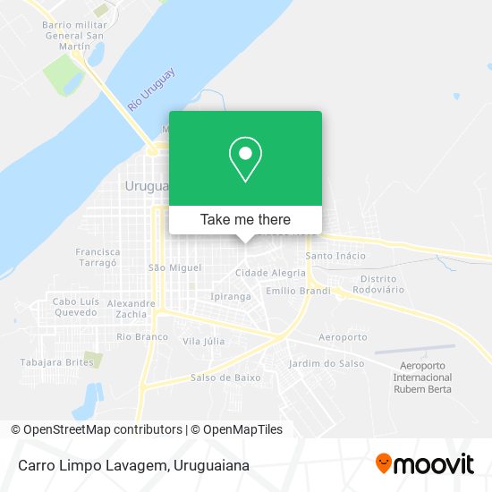 Carro Limpo Lavagem map