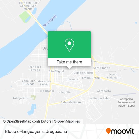 Bloco e -Linguagens map