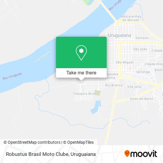 Mapa Robustus Brasil Moto Clube