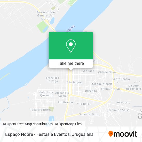 Espaço Nobre - Festas e Eventos map