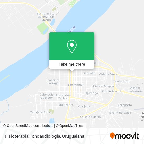 Mapa Fisioterapia Fonoaudiologia