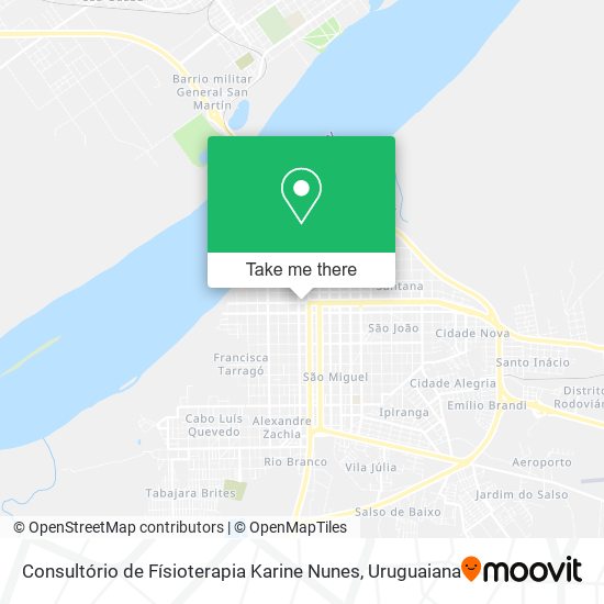 Consultório de Físioterapia Karine Nunes map