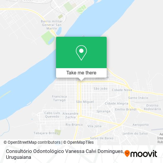 Consultório Odontológico Vanessa Calvi Domingues map