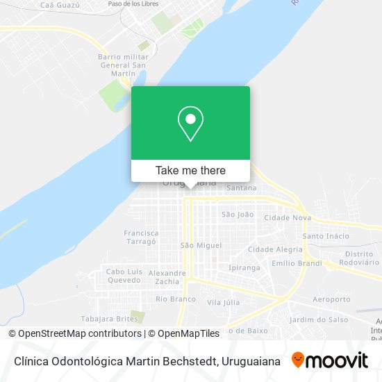 Clínica Odontológica Martin Bechstedt map