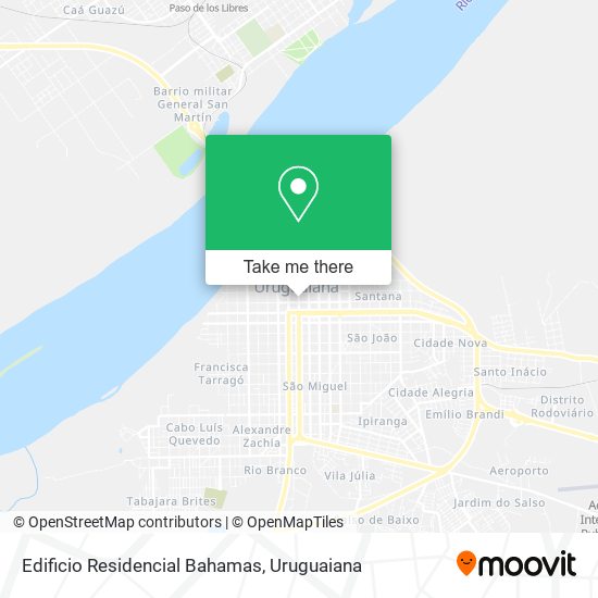 Edificio Residencial Bahamas map