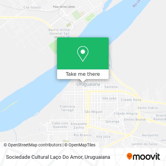 Sociedade Cultural Laço Do Amor map