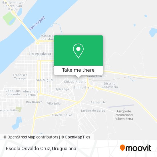 Escola Osvaldo Cruz map